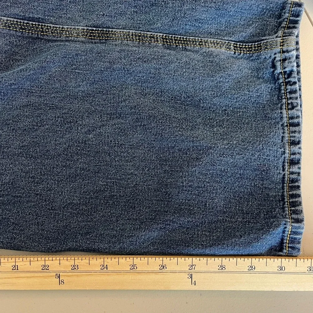 Levis Carpenter Loose Straight Jeans Mens 40x30 Blue Denim Utility Pants